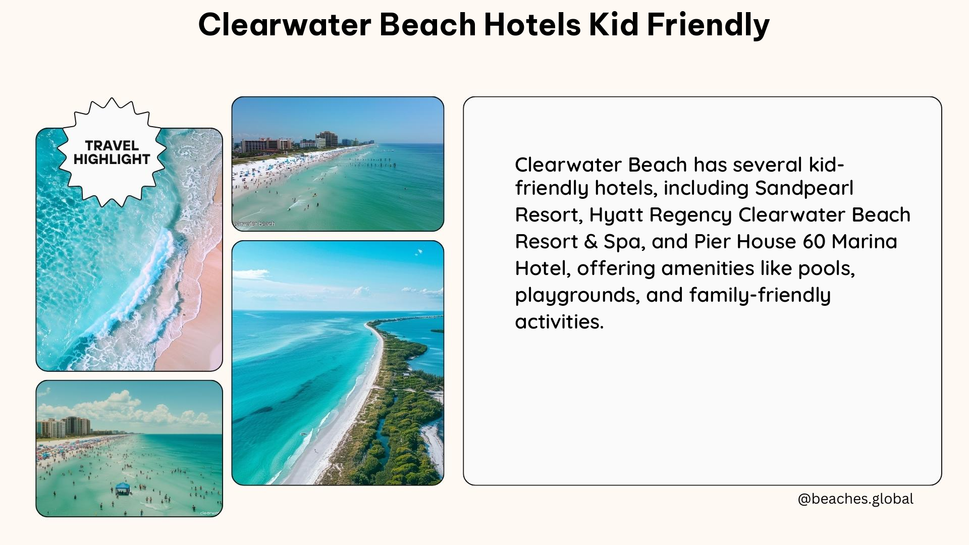 clearwater beach hotels kid friendly