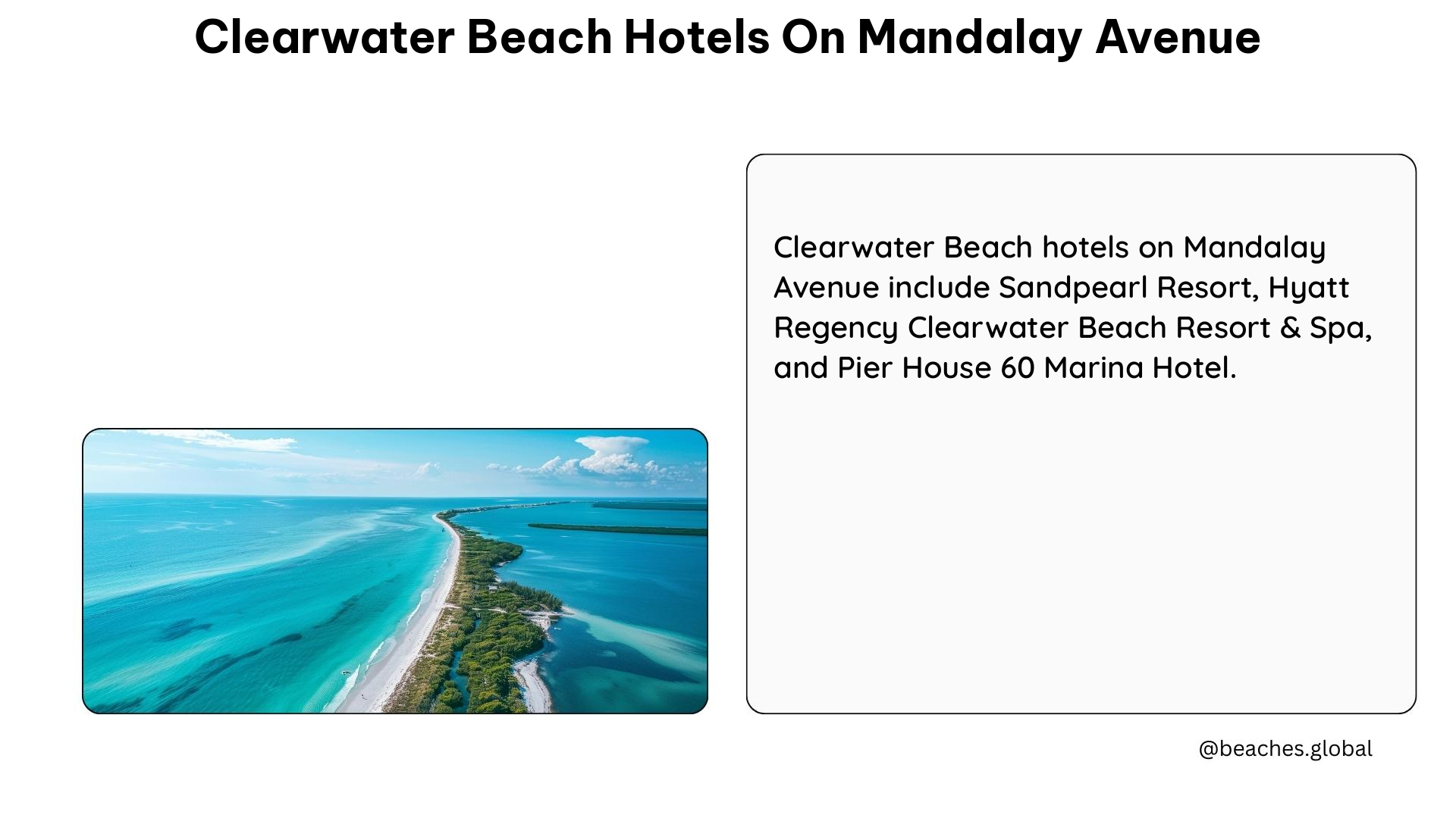 clearwater beach hotels on mandalay avenue