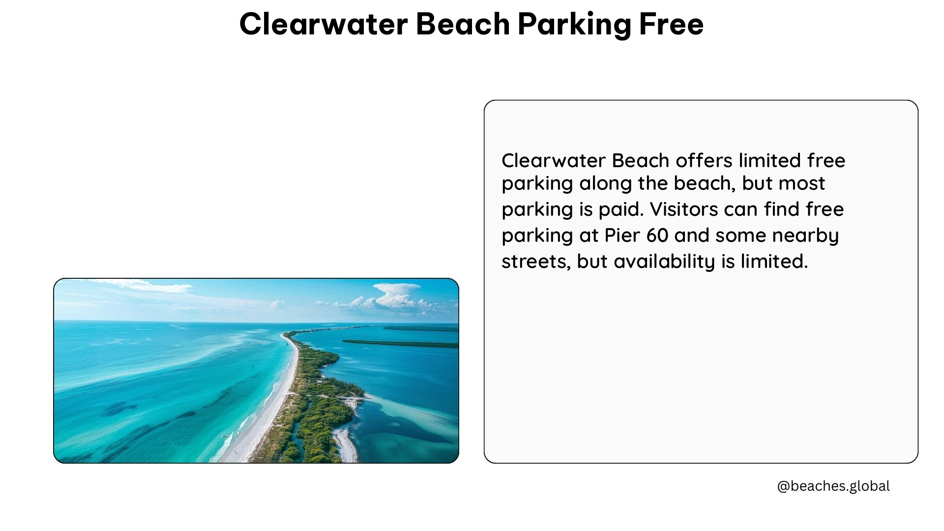 clearwater beach parking free