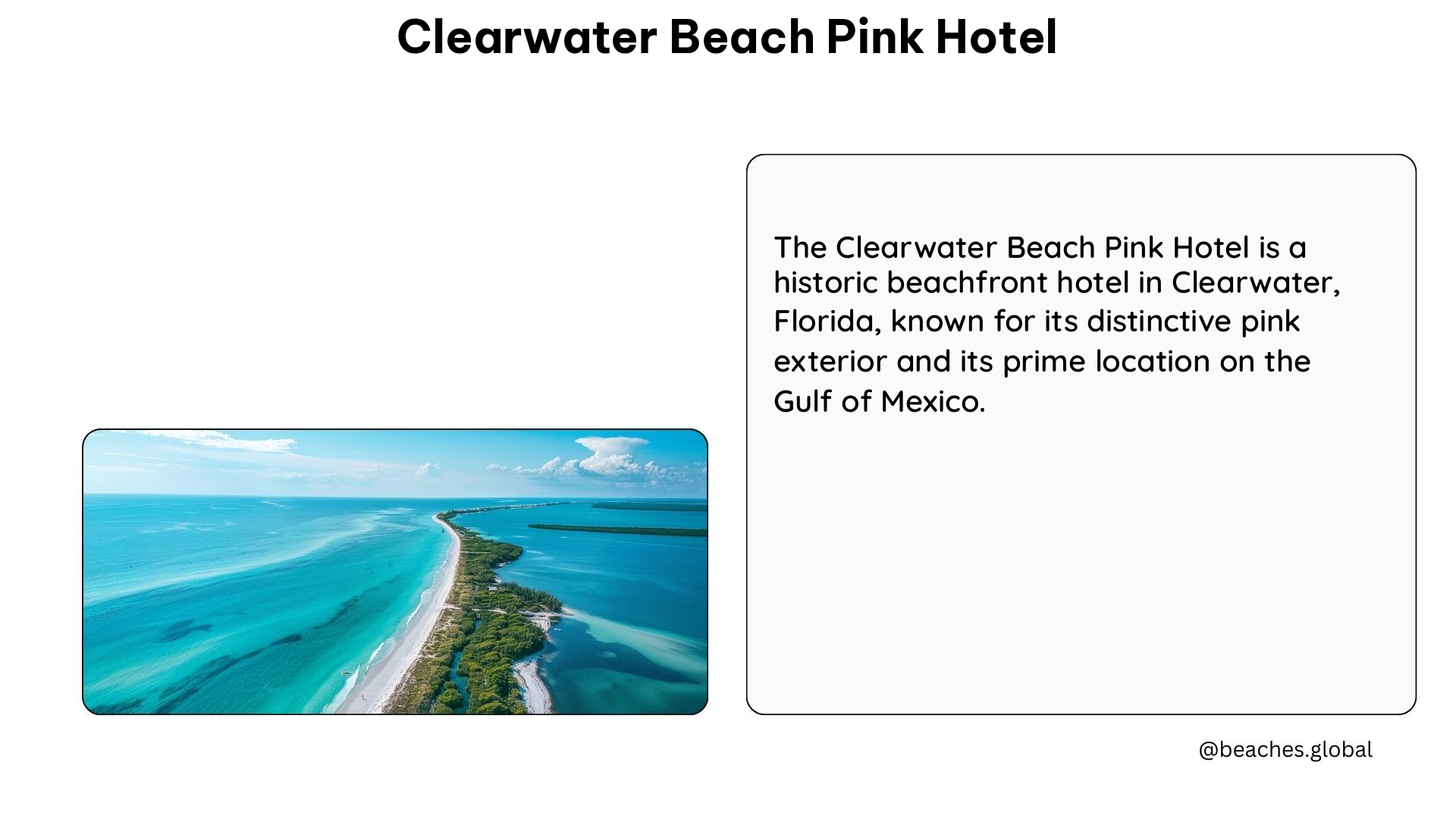 clearwater beach pink hotel