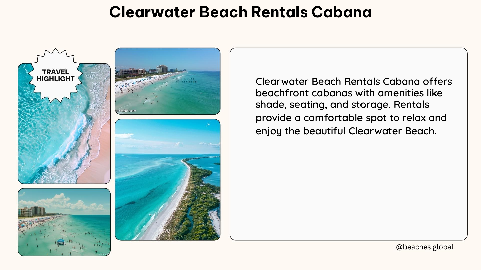 clearwater beach rentals cabana