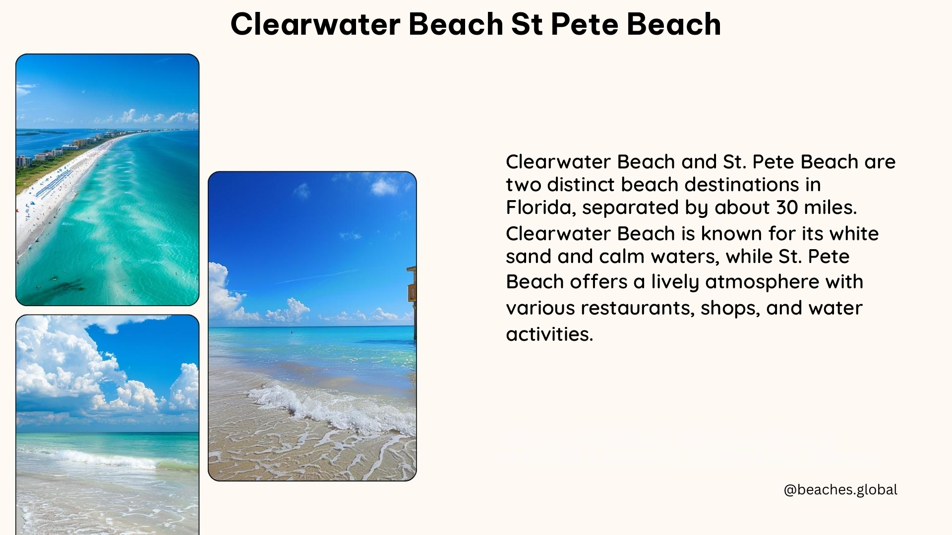 clearwater beach st pete beach