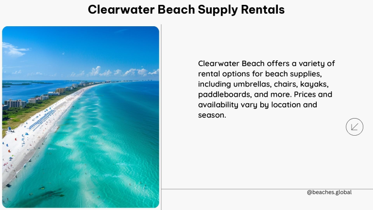 clearwater beach supply rentals