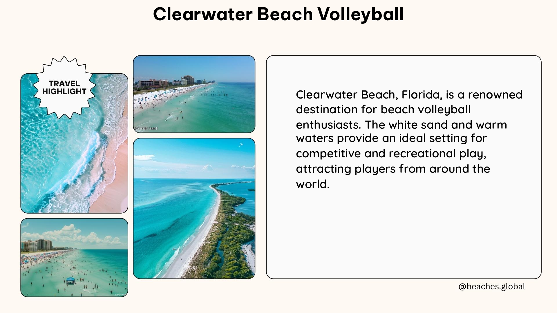 clearwater beach volleyball