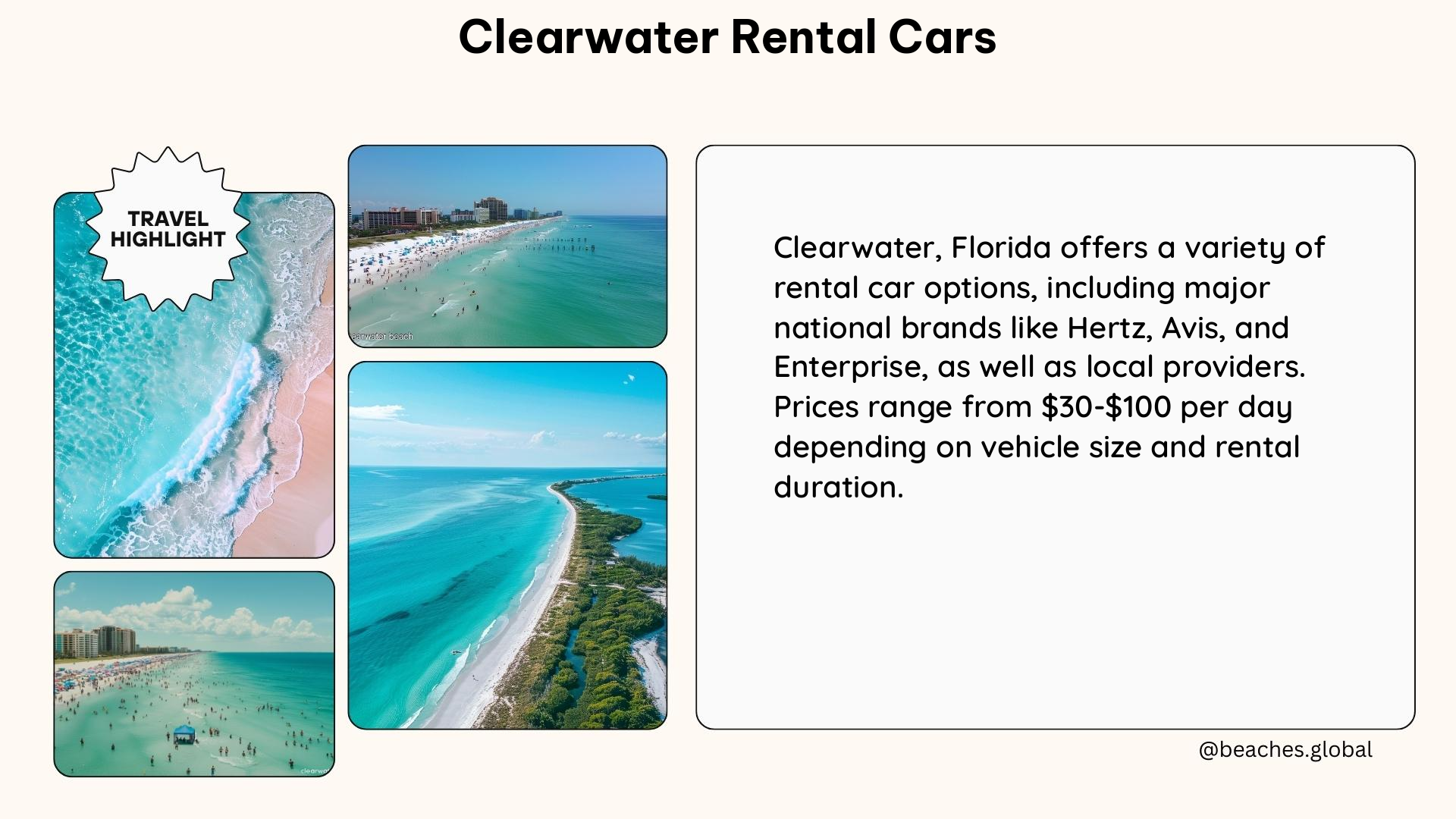 clearwater rental cars