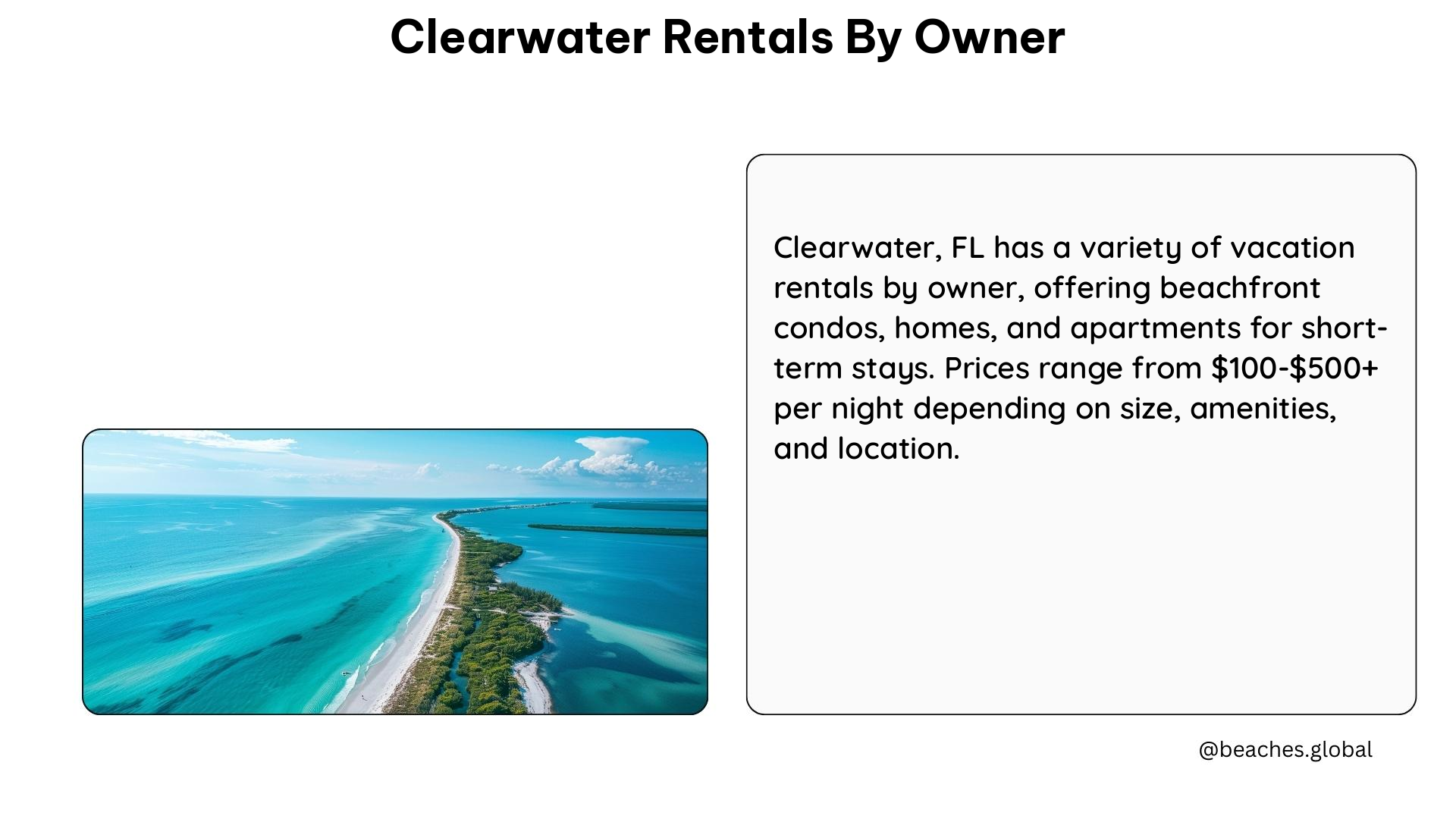 clearwater rentals by owner