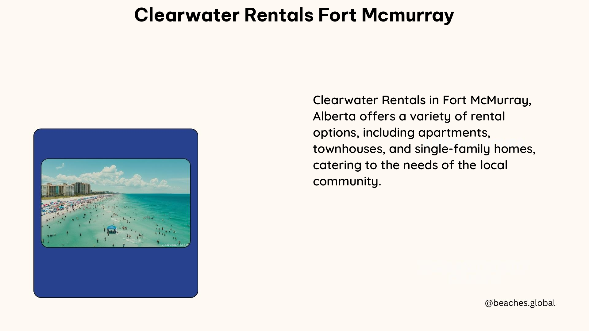 clearwater rentals fort mcmurray