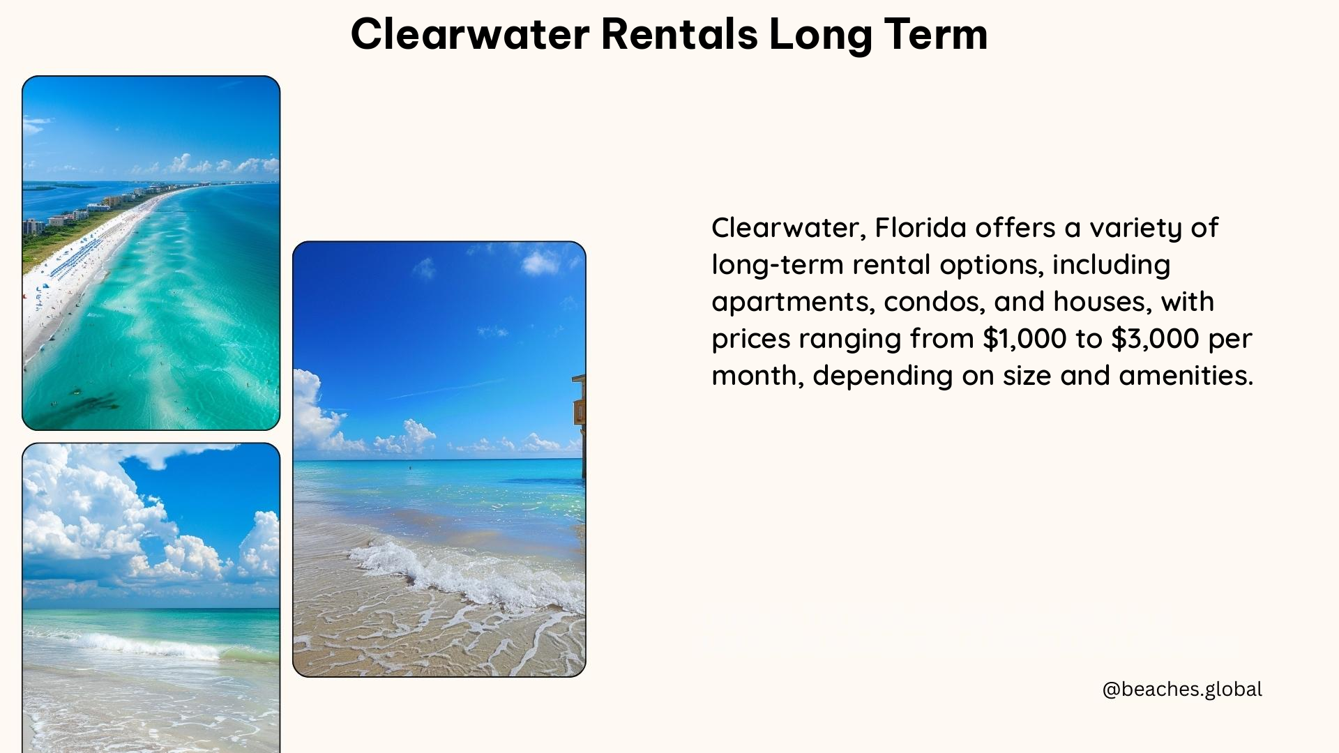 clearwater rentals long term