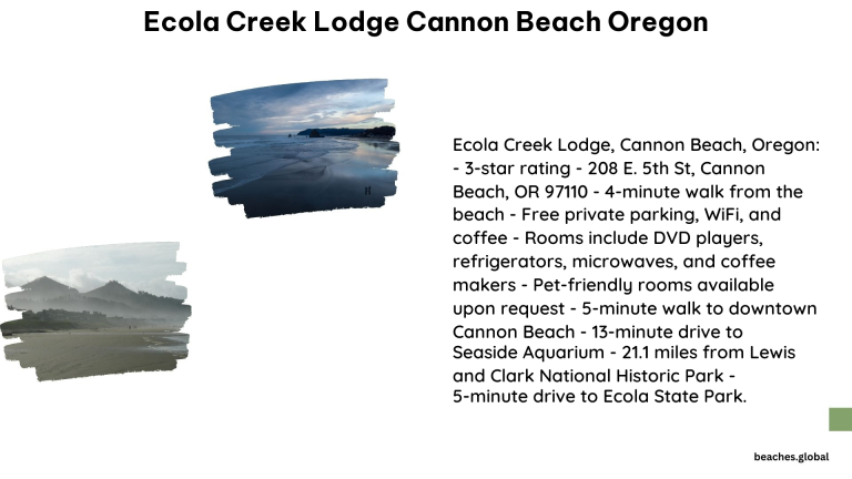 ecola creek lodge cannon beach oregon 1