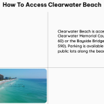 how to access clearwater beach