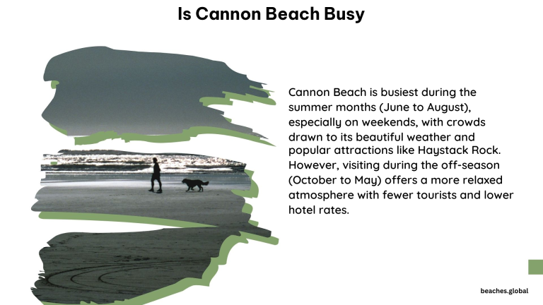 is cannon beach busy 1