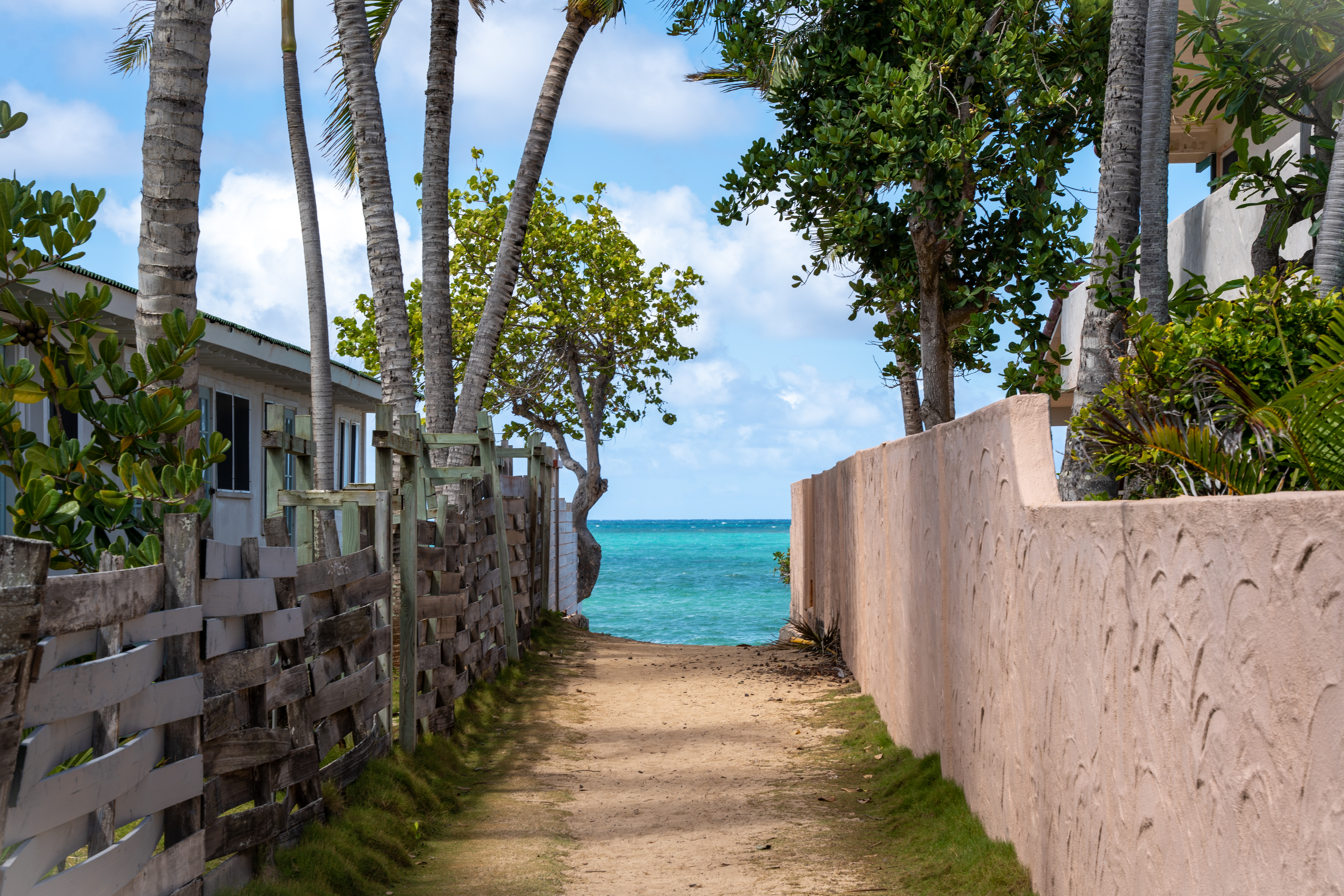 Lanikai Beach From Kailua Town