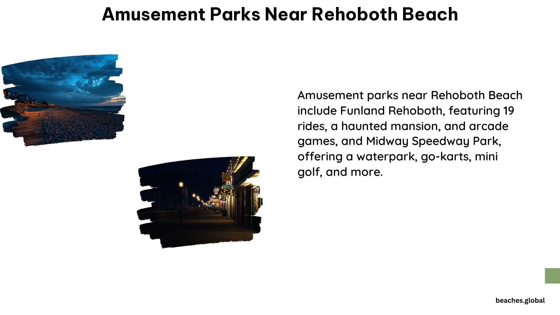 Amusement Parks Near Rehoboth Beach