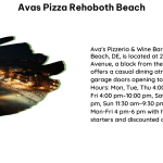 Avas Pizza Rehoboth Beach