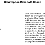 Clear Space Rehoboth Beach