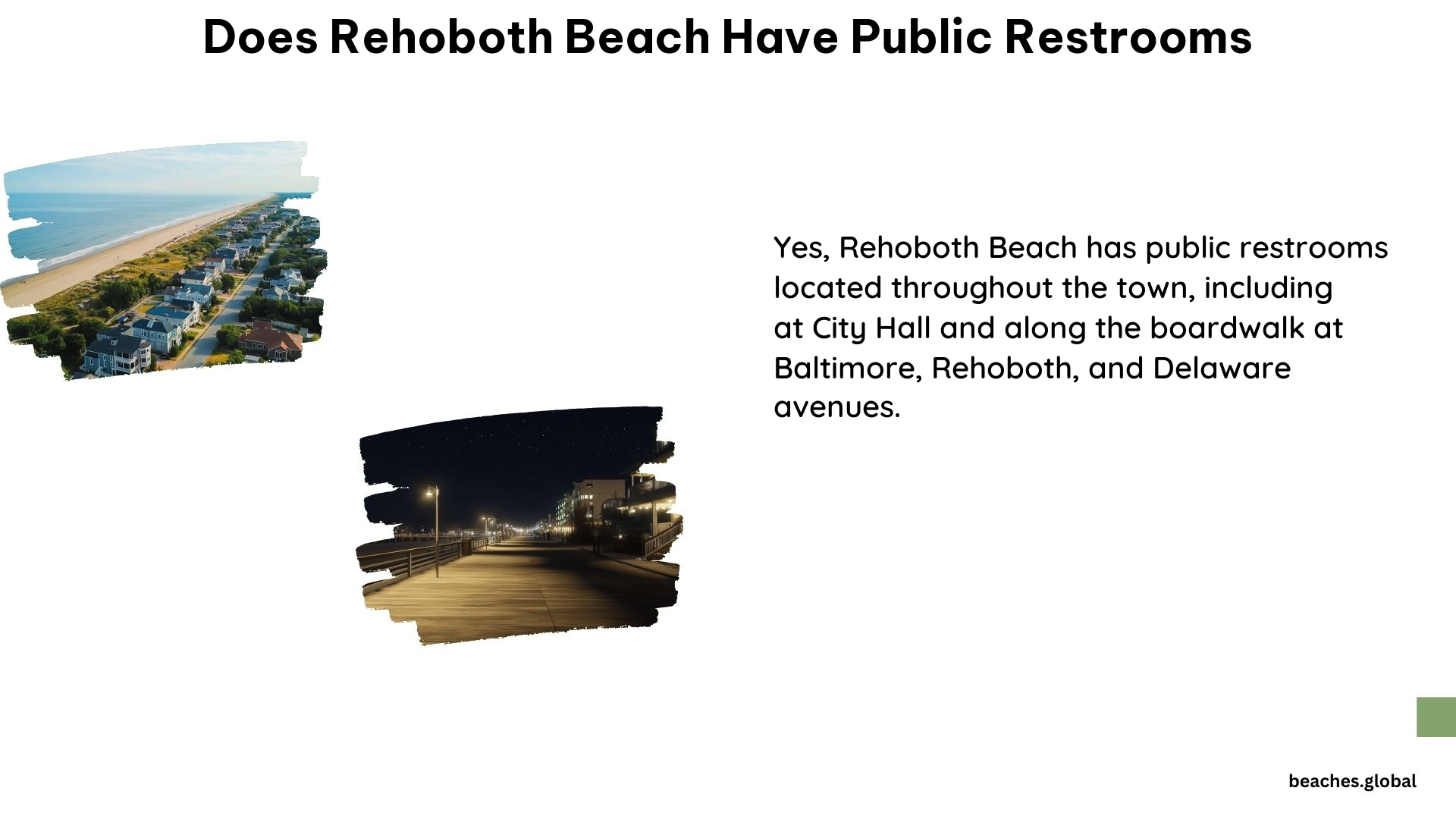 Does Rehoboth Beach Have Public Restrooms