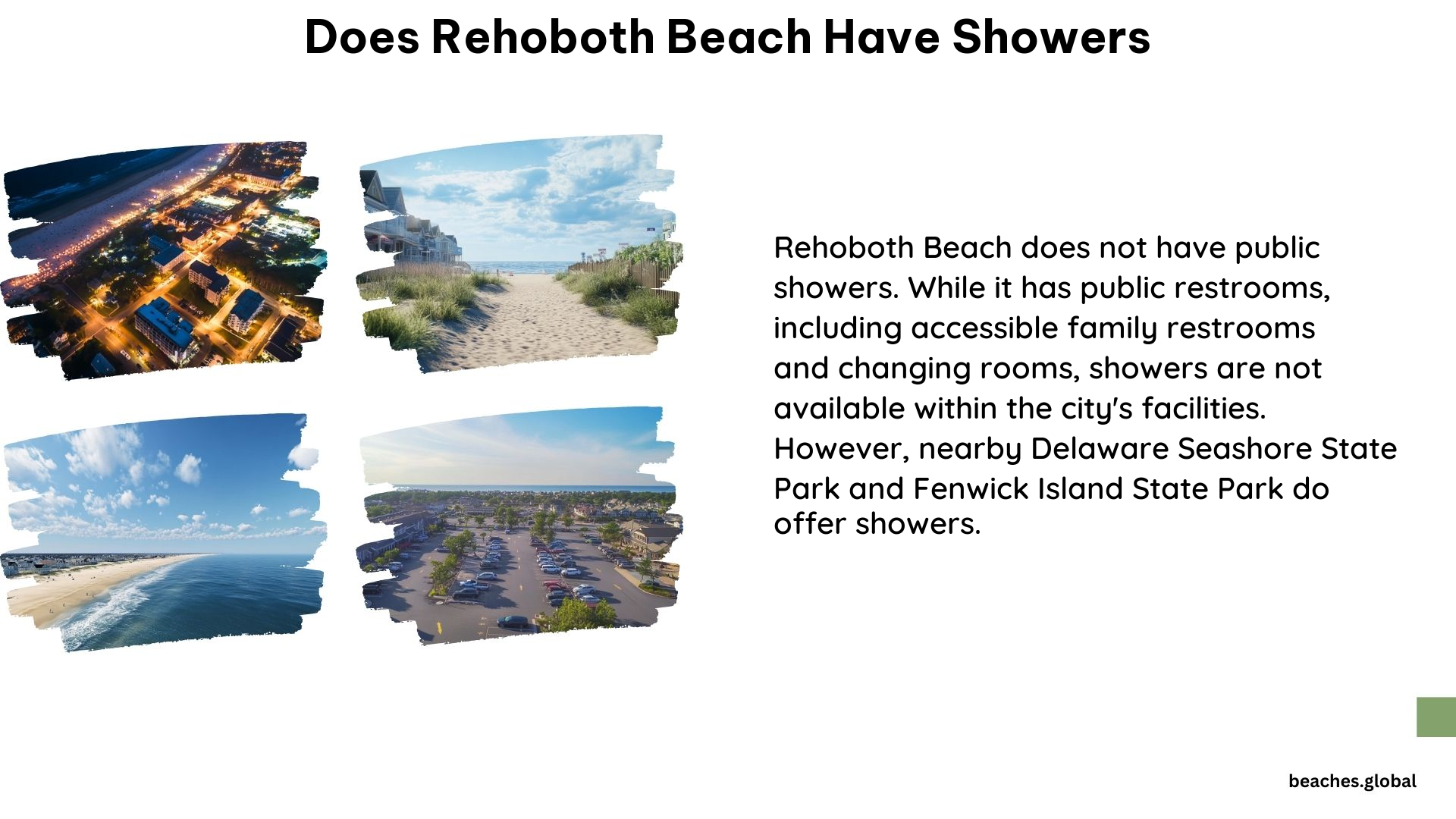 Does Rehoboth Beach Have Showers