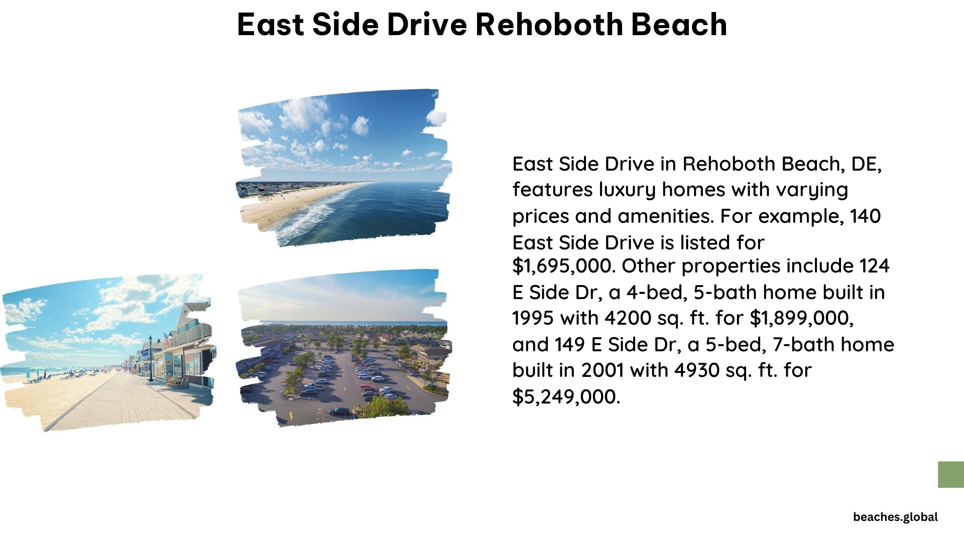 East Side Drive Rehoboth Beach