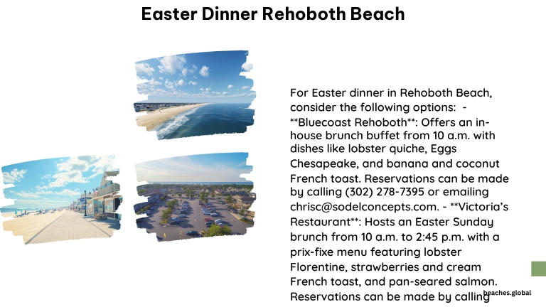 Easter Dinner Rehoboth Beach 1