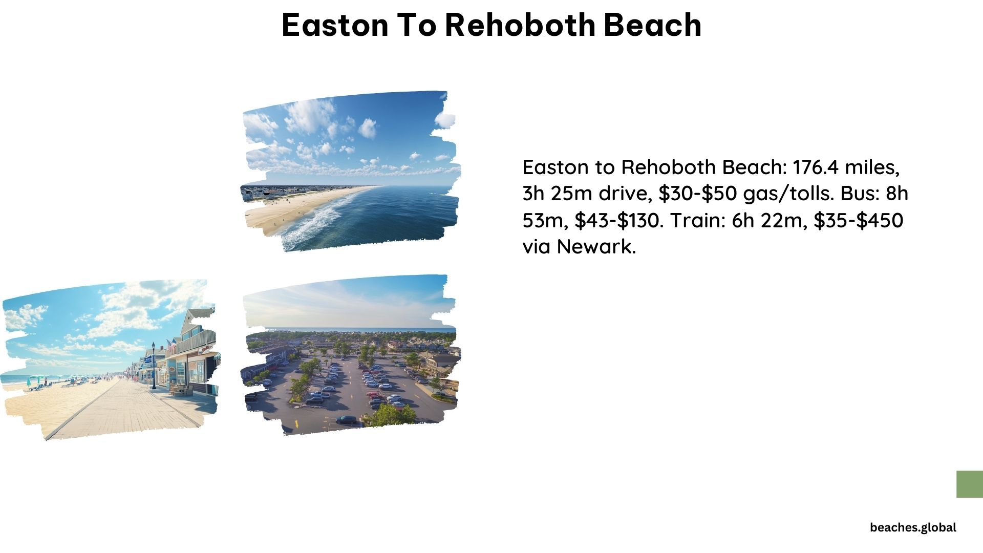 Easton to Rehoboth Beach