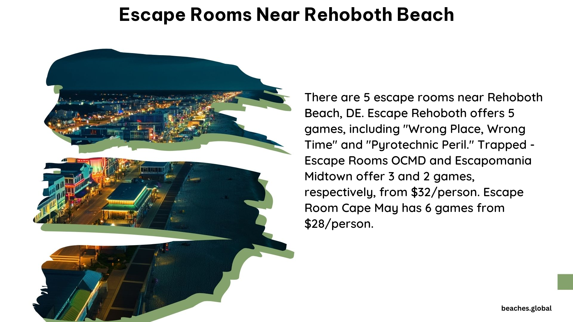 Escape Rooms Near Rehoboth Beach