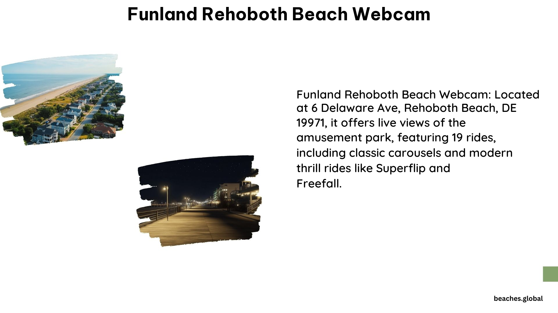 Funland Rehoboth Beach Webcam