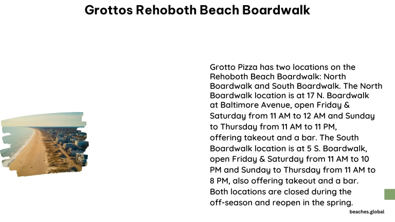 Grottos Rehoboth Beach Boardwalk