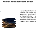 Hebron Road Rehoboth Beach