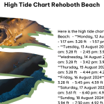 High Tide Chart Rehoboth Beach