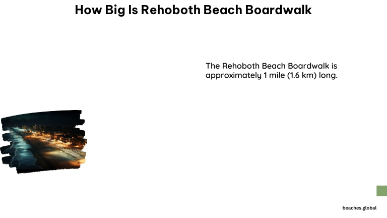 How Big Is Rehoboth Beach Boardwalk