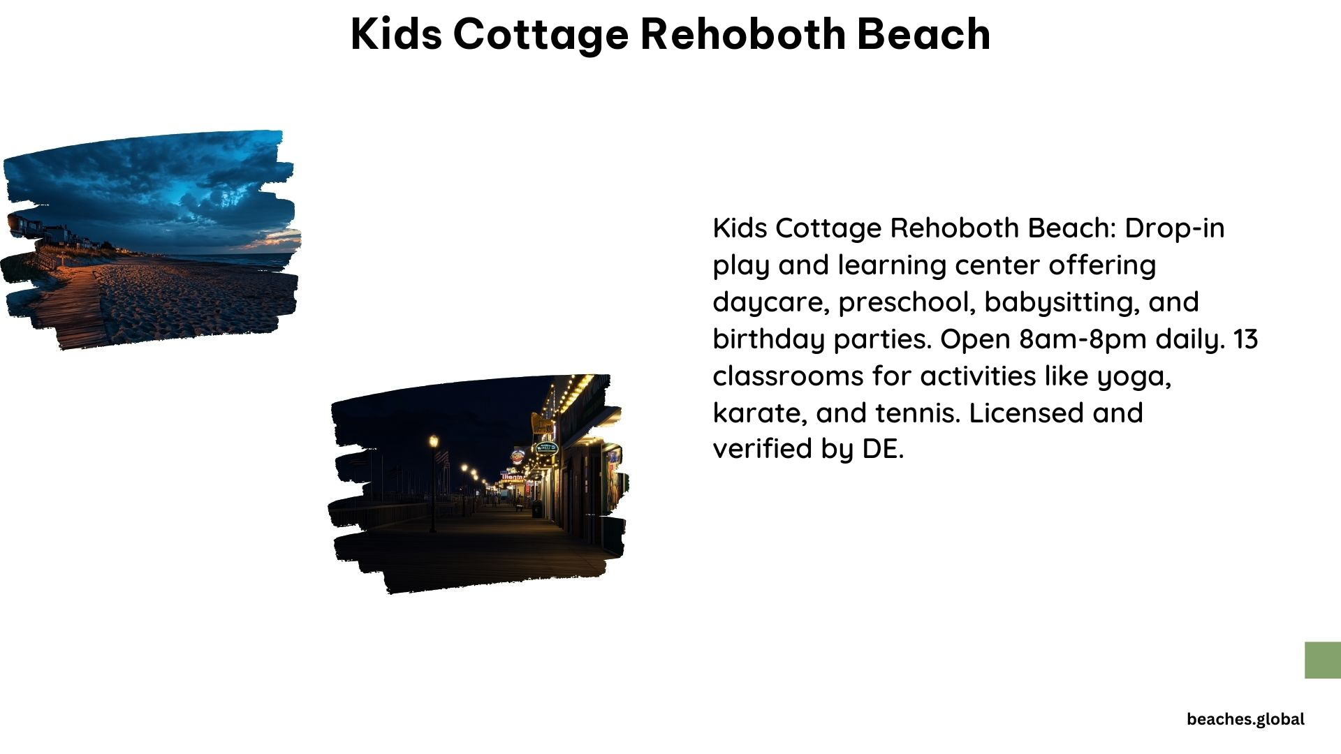 Kids Cottage Rehoboth Beach