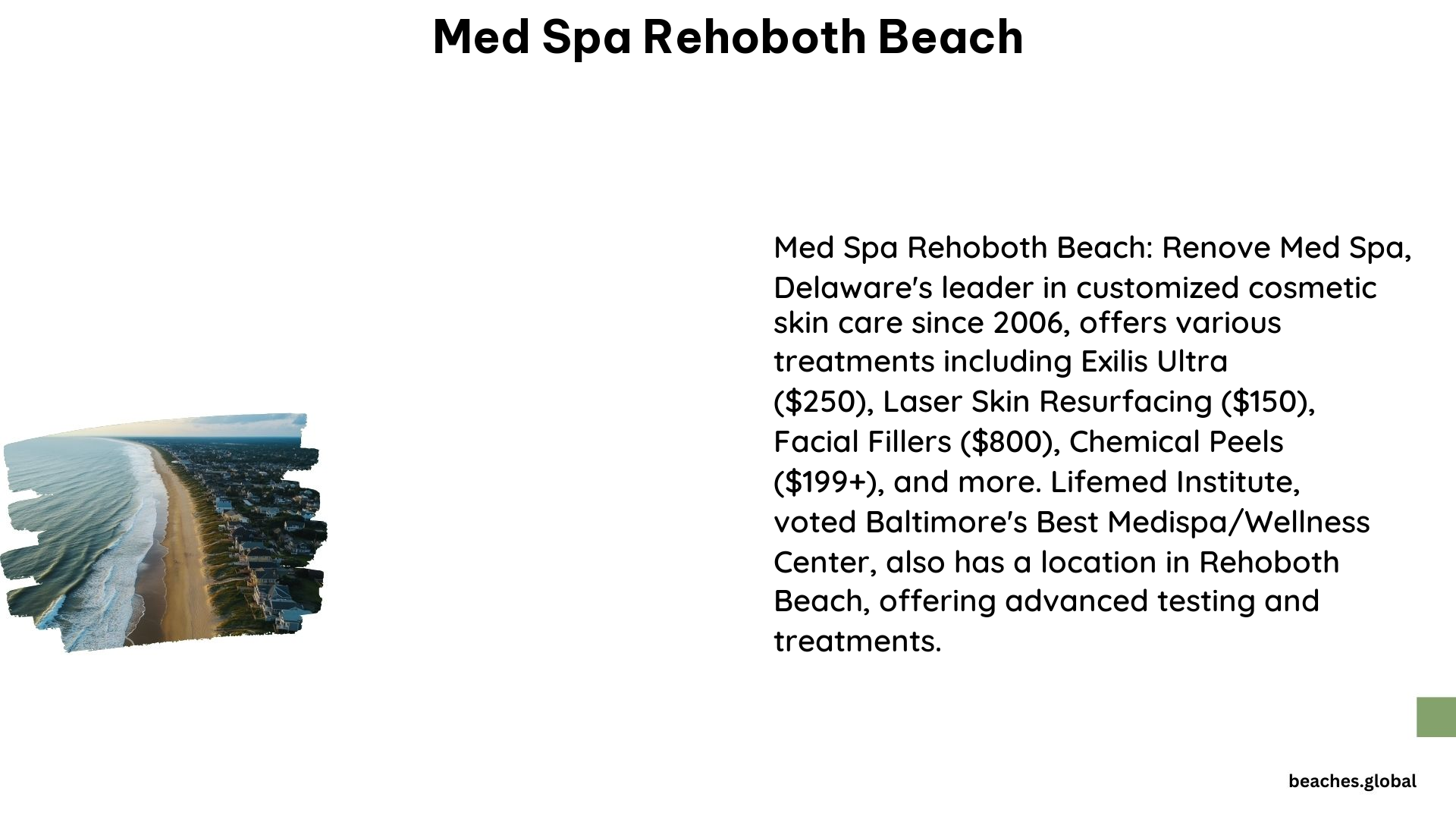 Med Spa Rehoboth Beach