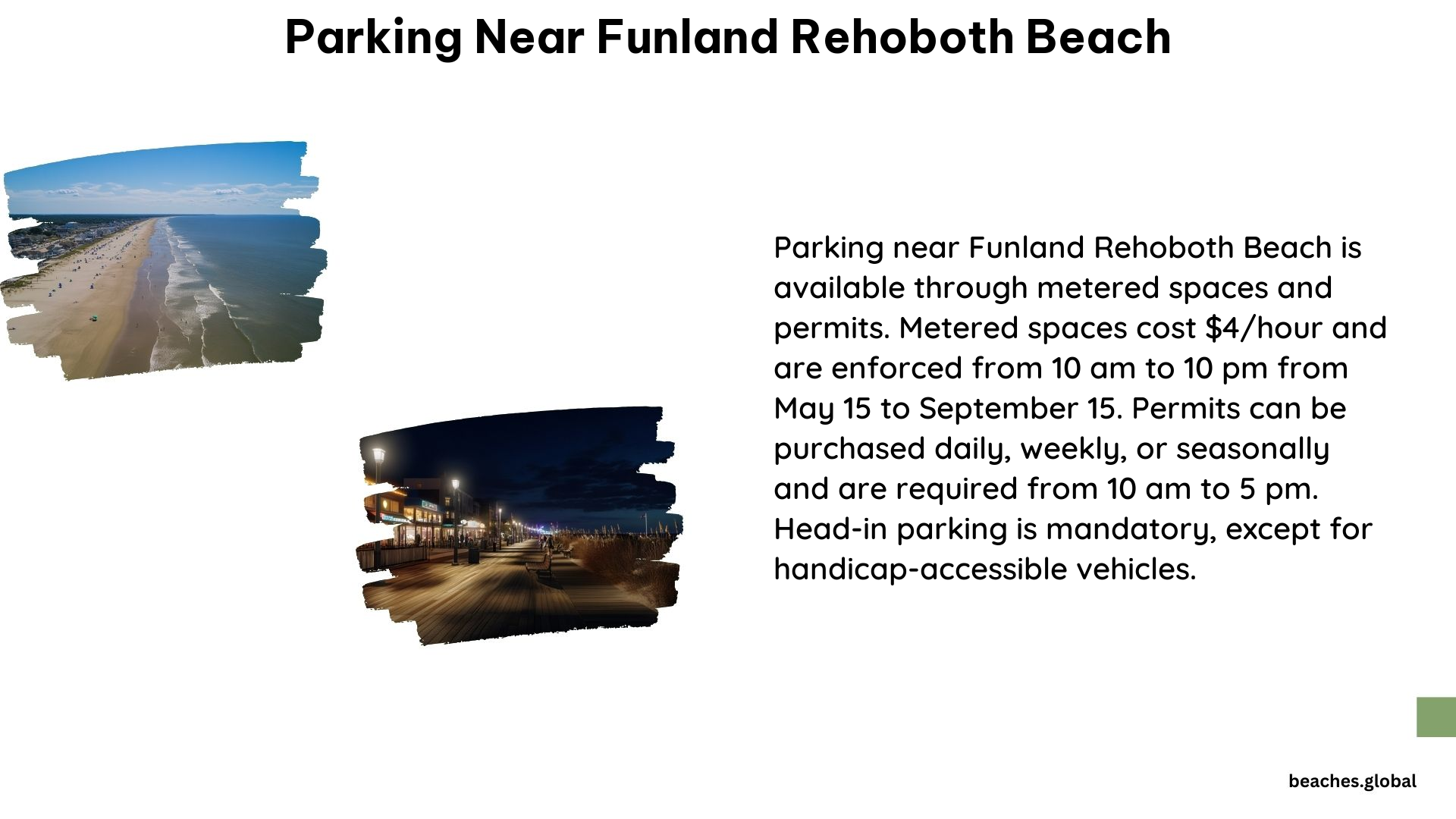 Parking Near Funland Rehoboth Beach