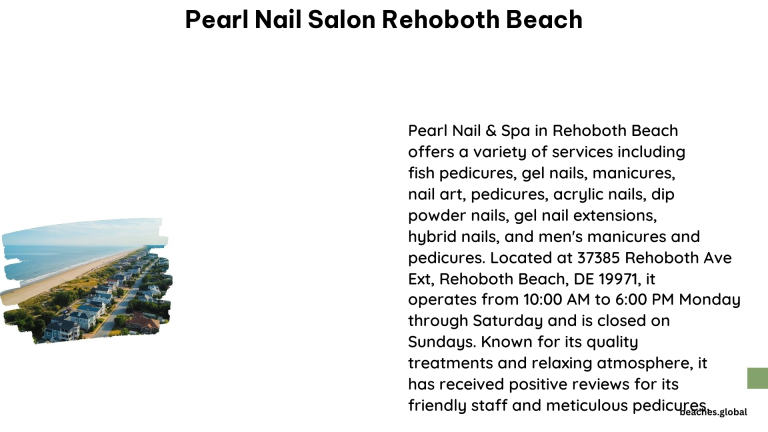 Pearl Nail Salon Rehoboth Beach