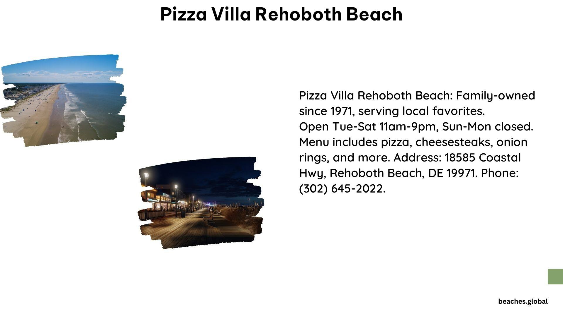 Pizza Villa Rehoboth Beach