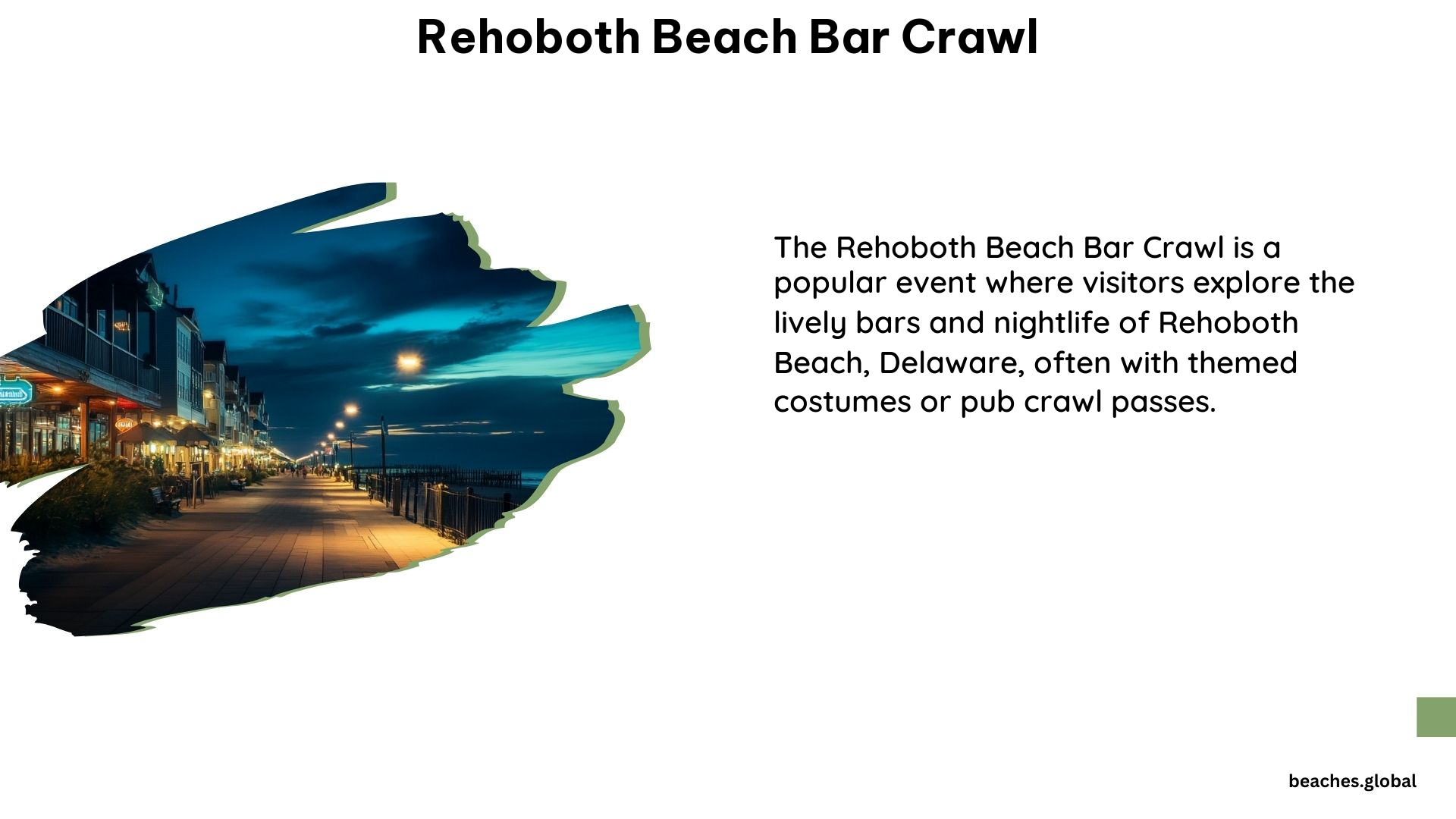 Rehoboth Beach Bar Crawl