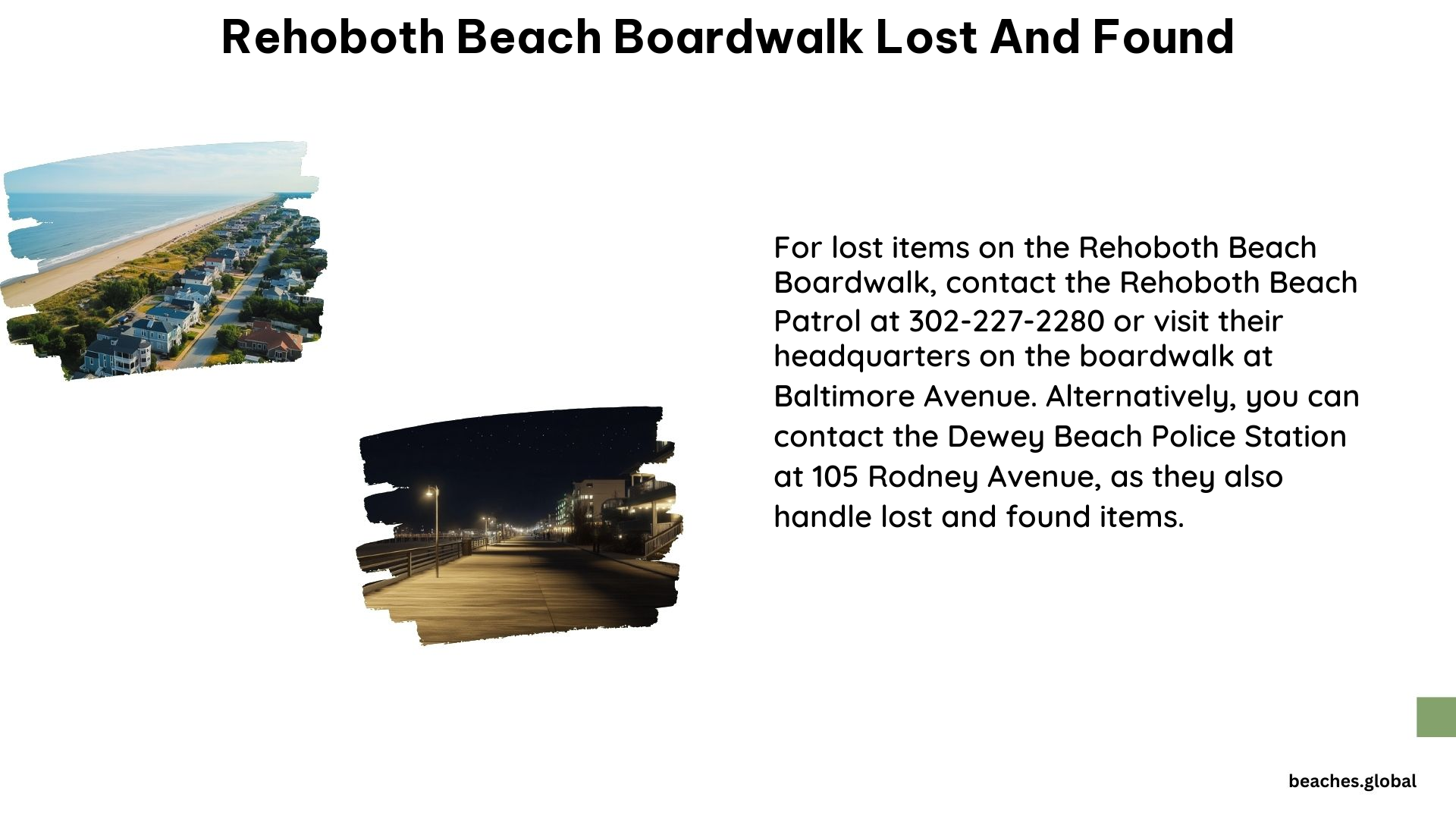 Rehoboth Beach Boardwalk Lost and Found