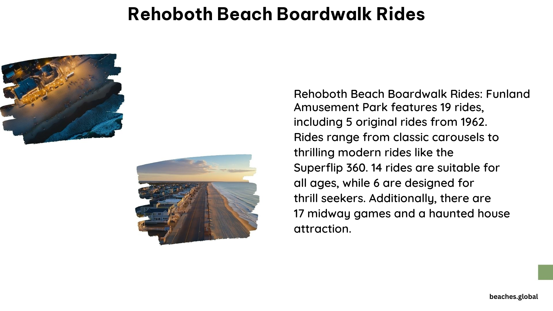 Rehoboth Beach Boardwalk Rides