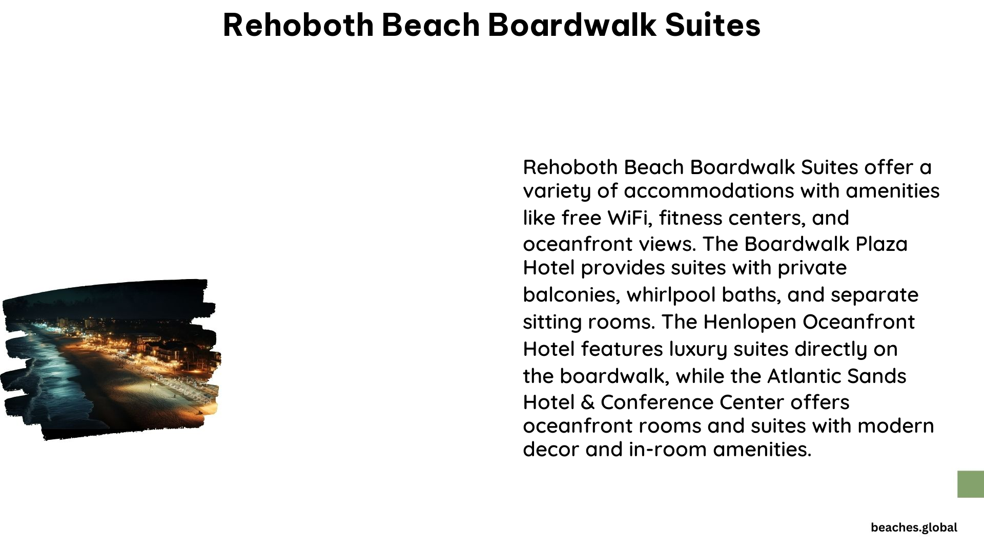 Rehoboth Beach Boardwalk Suites