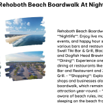 Rehoboth Beach Boardwalk at Night