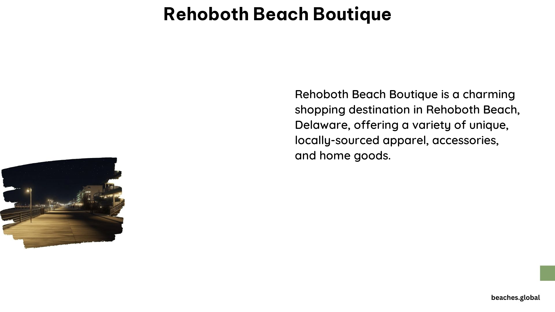 Rehoboth Beach Boutique