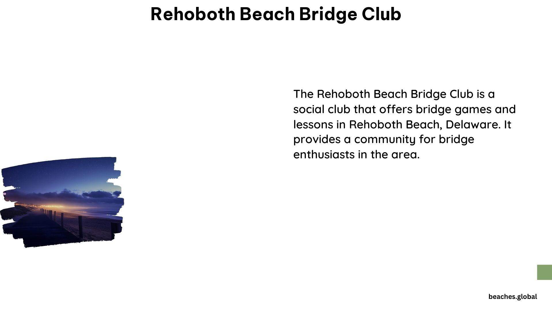 Rehoboth Beach Bridge Club