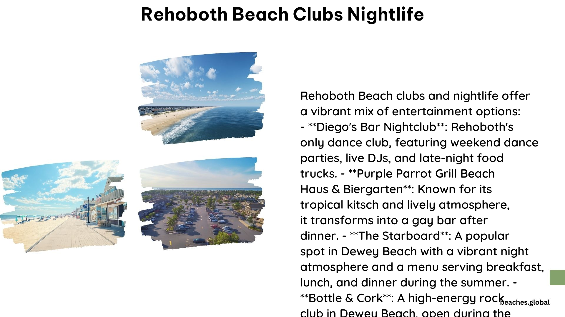 Rehoboth Beach Clubs Nightlife