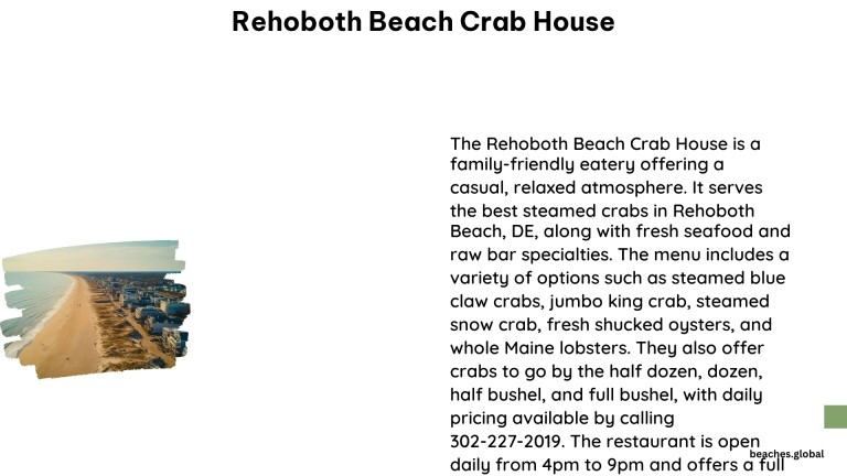 Rehoboth Beach Crab House