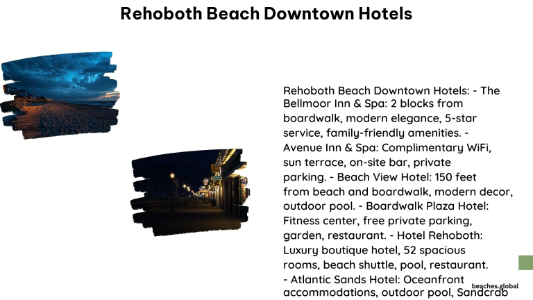 Rehoboth Beach Downtown Hotels