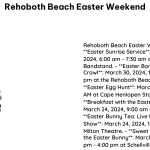 Rehoboth Beach Easter Weekend