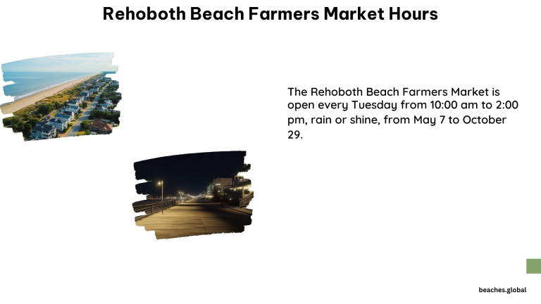 Rehoboth Beach Farmers Market Hours