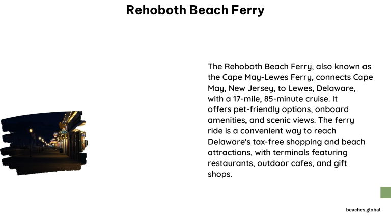 Rehoboth Beach Ferry