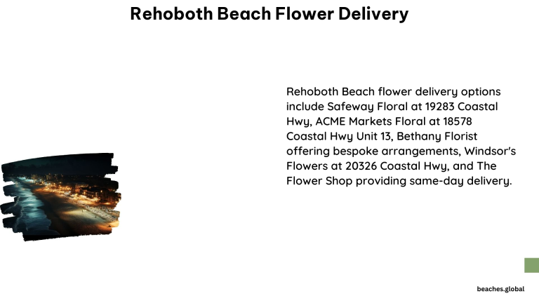 Rehoboth Beach Flower Delivery