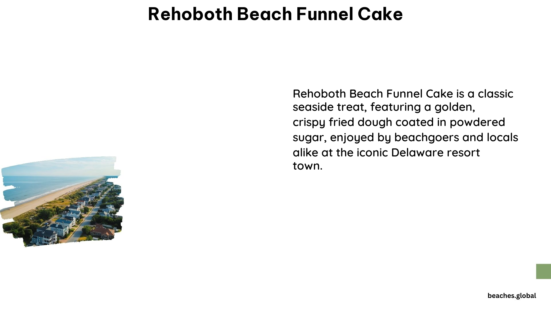 Rehoboth Beach Funnel Cake